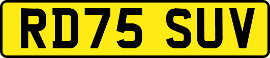 RD75SUV