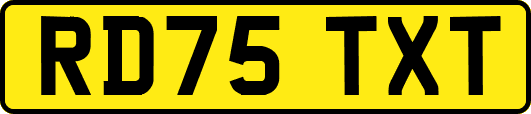 RD75TXT