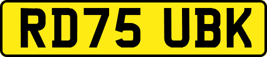 RD75UBK