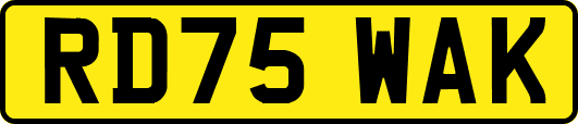 RD75WAK