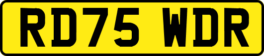RD75WDR