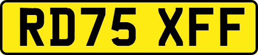 RD75XFF