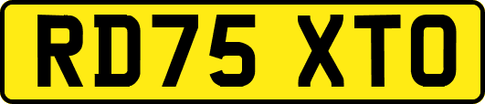 RD75XTO
