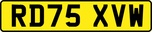RD75XVW
