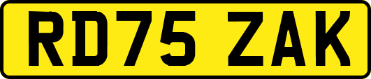 RD75ZAK