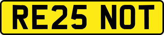 RE25NOT
