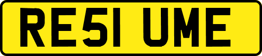 RE51UME
