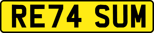 RE74SUM