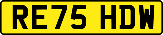RE75HDW