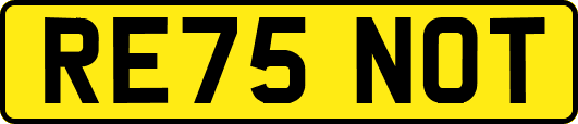 RE75NOT