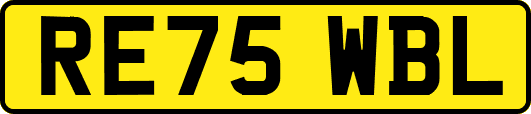 RE75WBL