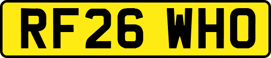 RF26WHO