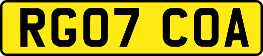 RG07COA