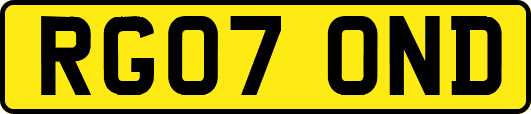 RG07OND