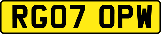 RG07OPW
