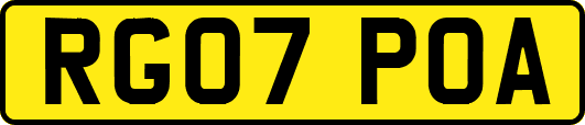 RG07POA