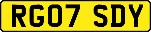 RG07SDY