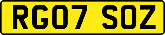 RG07SOZ