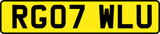 RG07WLU