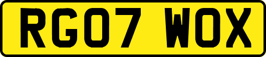 RG07WOX