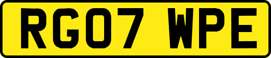 RG07WPE