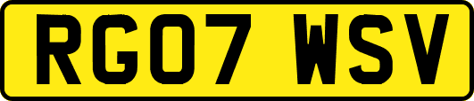 RG07WSV