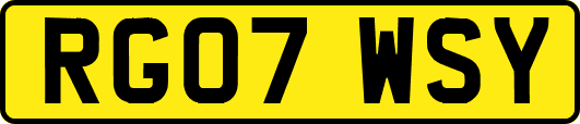 RG07WSY