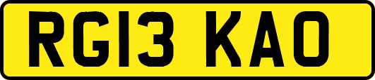 RG13KAO