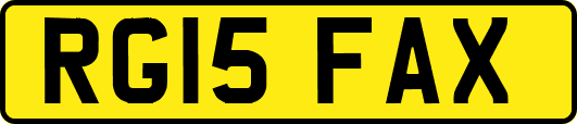 RG15FAX