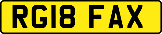 RG18FAX
