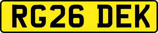RG26DEK