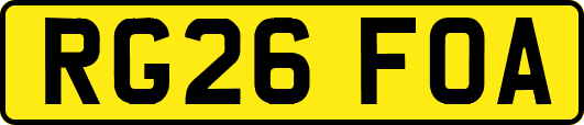 RG26FOA