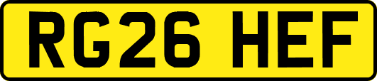 RG26HEF