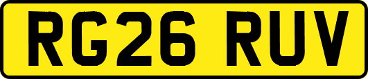 RG26RUV