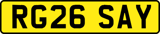 RG26SAY