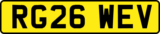 RG26WEV