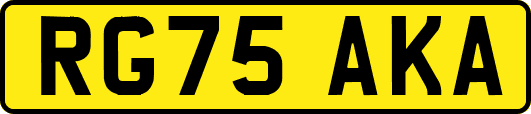 RG75AKA