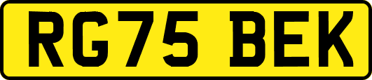 RG75BEK
