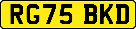 RG75BKD