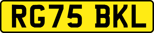RG75BKL