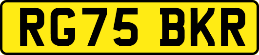 RG75BKR