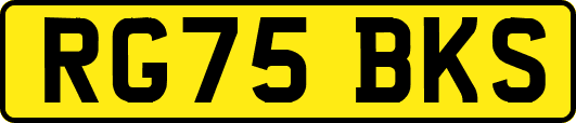 RG75BKS