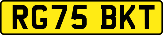 RG75BKT
