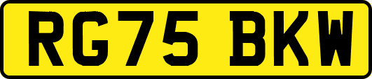 RG75BKW