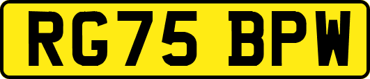 RG75BPW