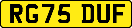 RG75DUF