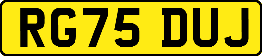 RG75DUJ
