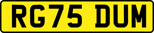 RG75DUM