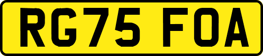 RG75FOA