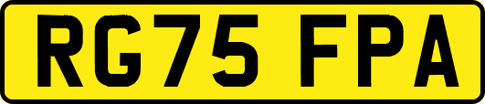 RG75FPA